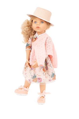 Happy Kidz Greta 19.5" Posable Doll with Accessories