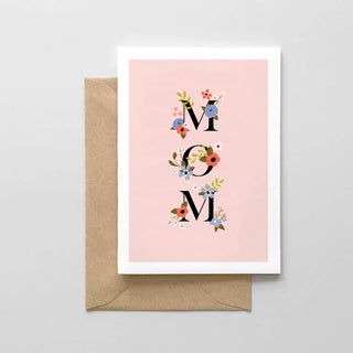 Spaghetti & Meatballs - MOM Flower Design - Mother's Day Card