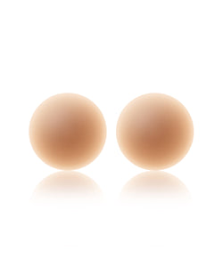 Image of NOOD - No-Show | Reusable Adhesive Nipple Covers: No 3 Buff / 3in.