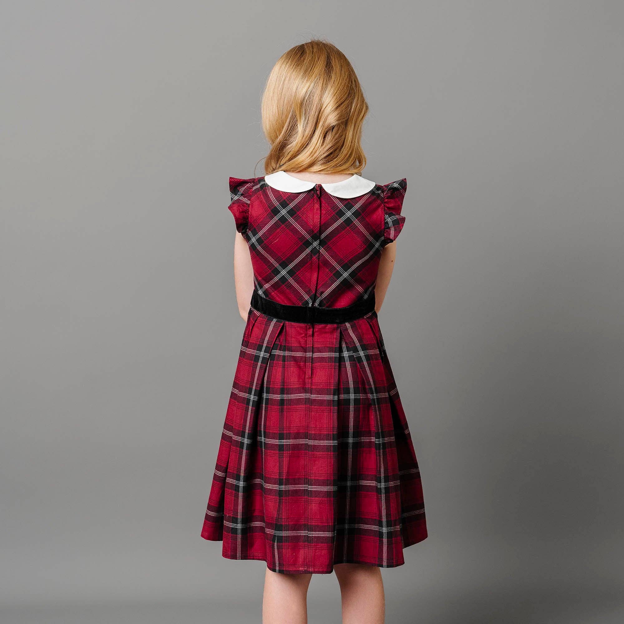 Image of Organic Peter Pan Collar Party Dress