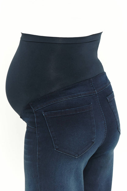 1822 Denim - Maternity 32" Better Butter Wide Leg Jean in Yanique