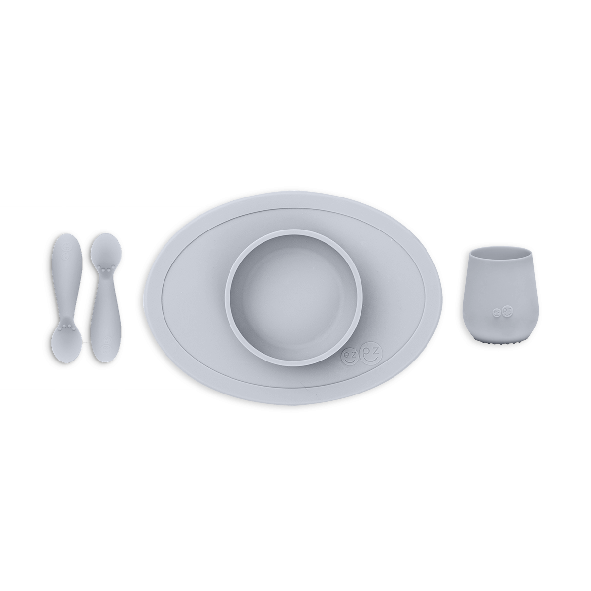 ezpz - First Foods Set (Baby 4+ months) - Pink