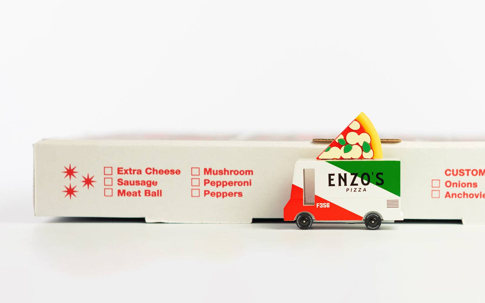 Candylab Toys - Pizza Van