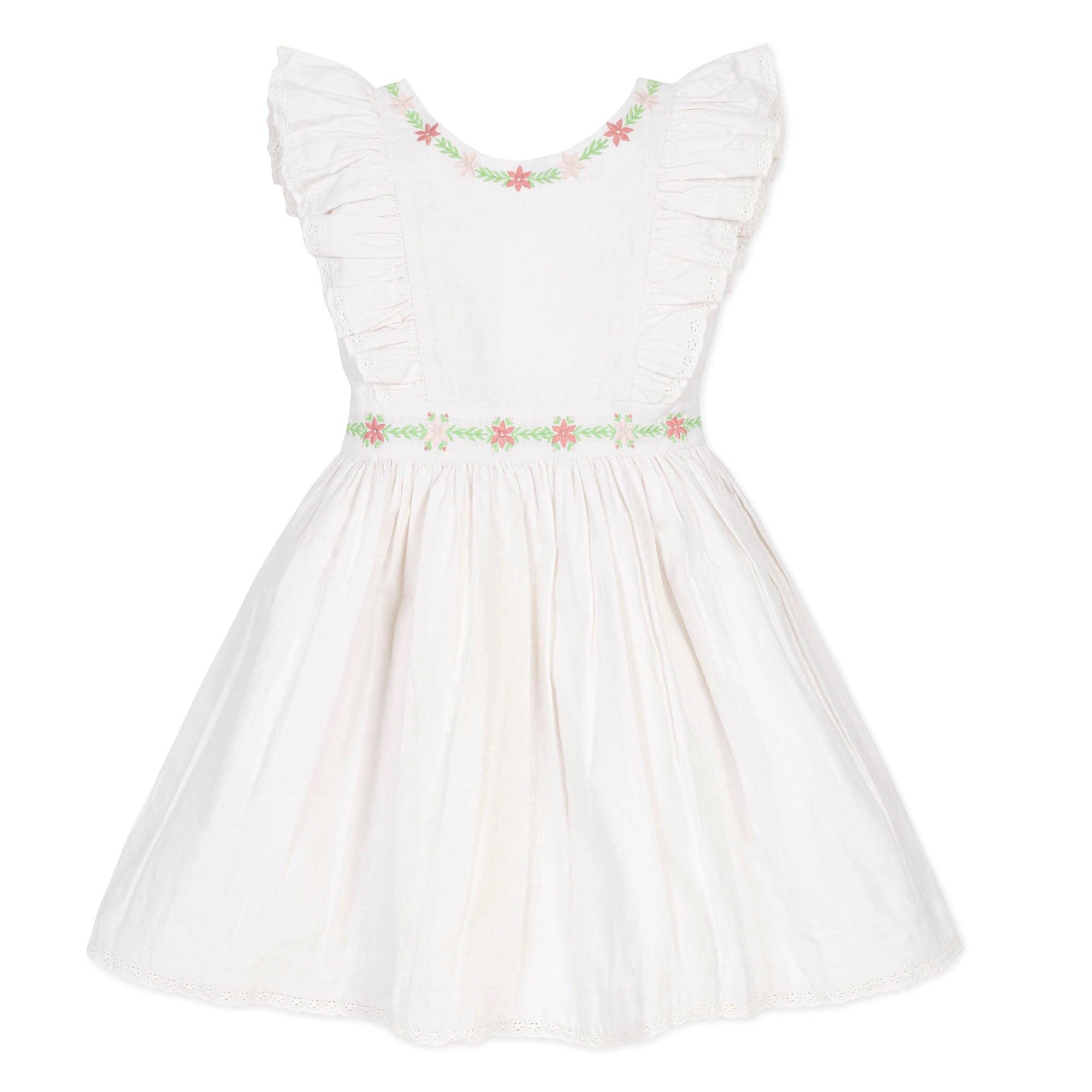 Hope and Henry - Linen Ruffle Jumper