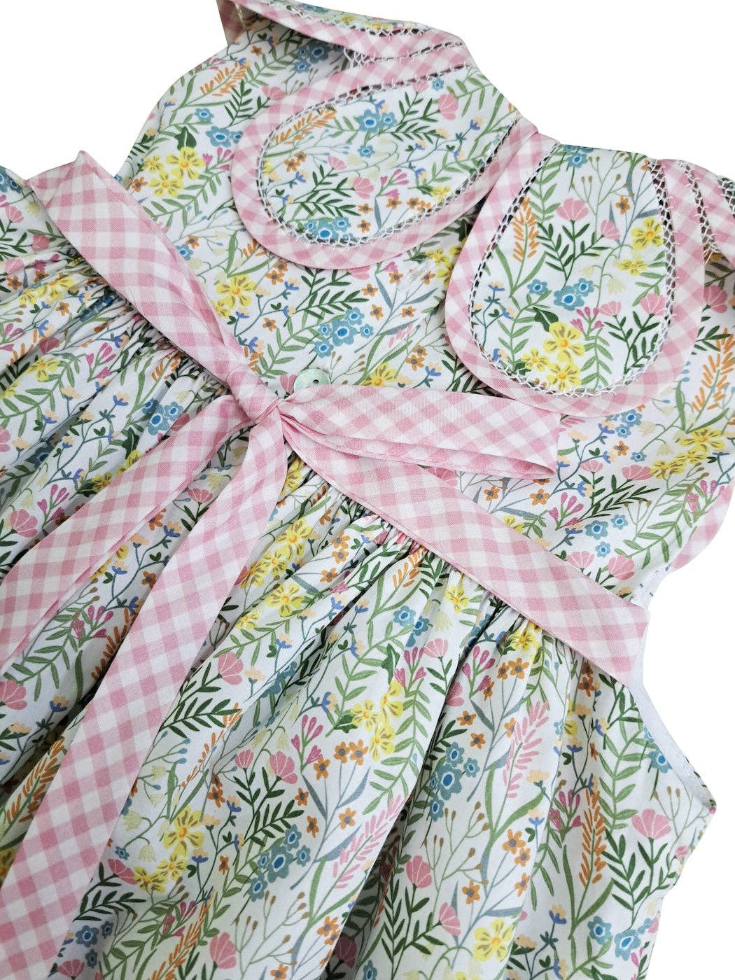 Marco and Lizzy - Petal Floral float sleeveless girls dress
