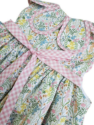 Marco and Lizzy - Petal Floral float sleeveless girls dress