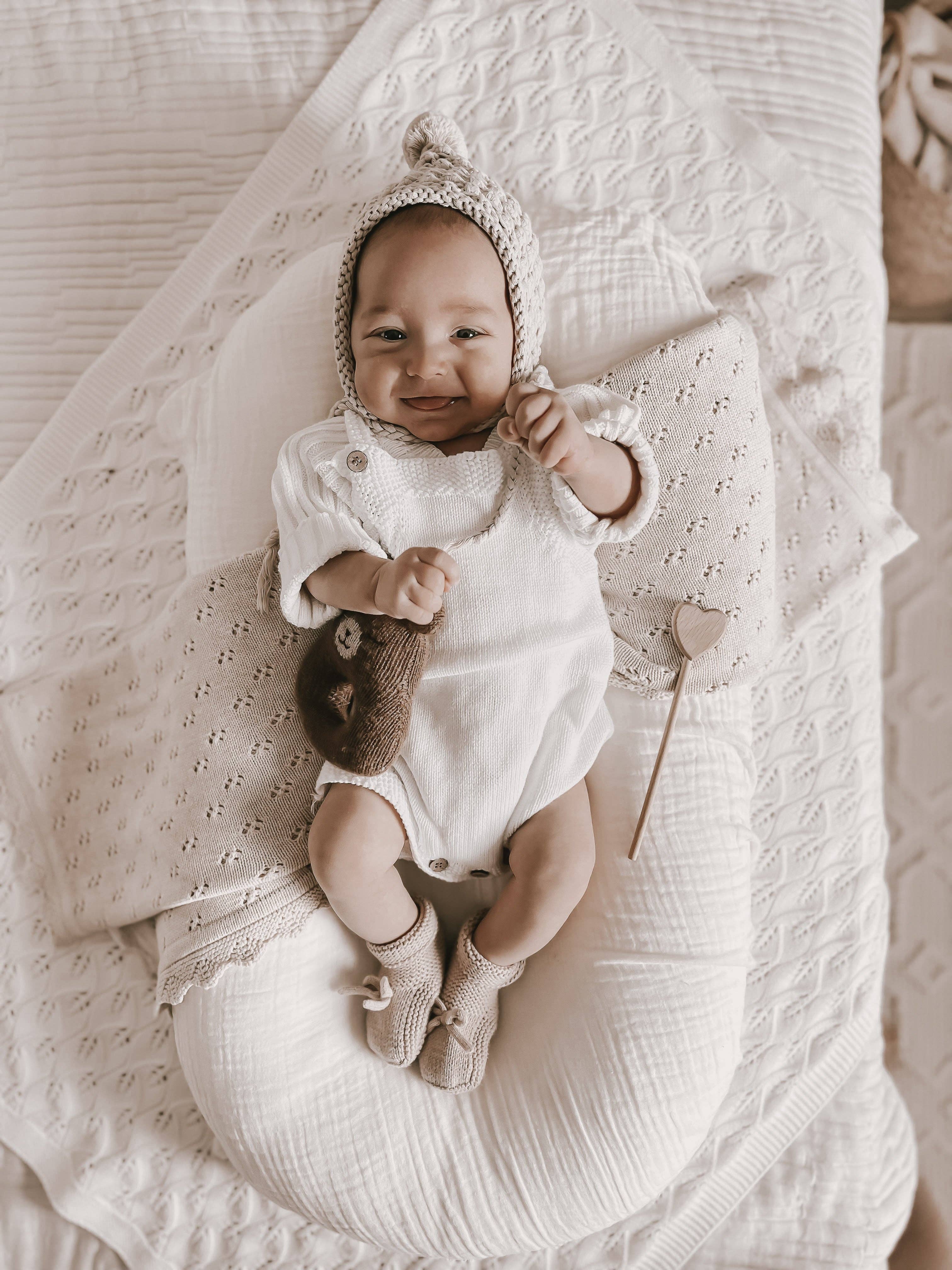 Image of Luna + Luca Novelty Knit Romper