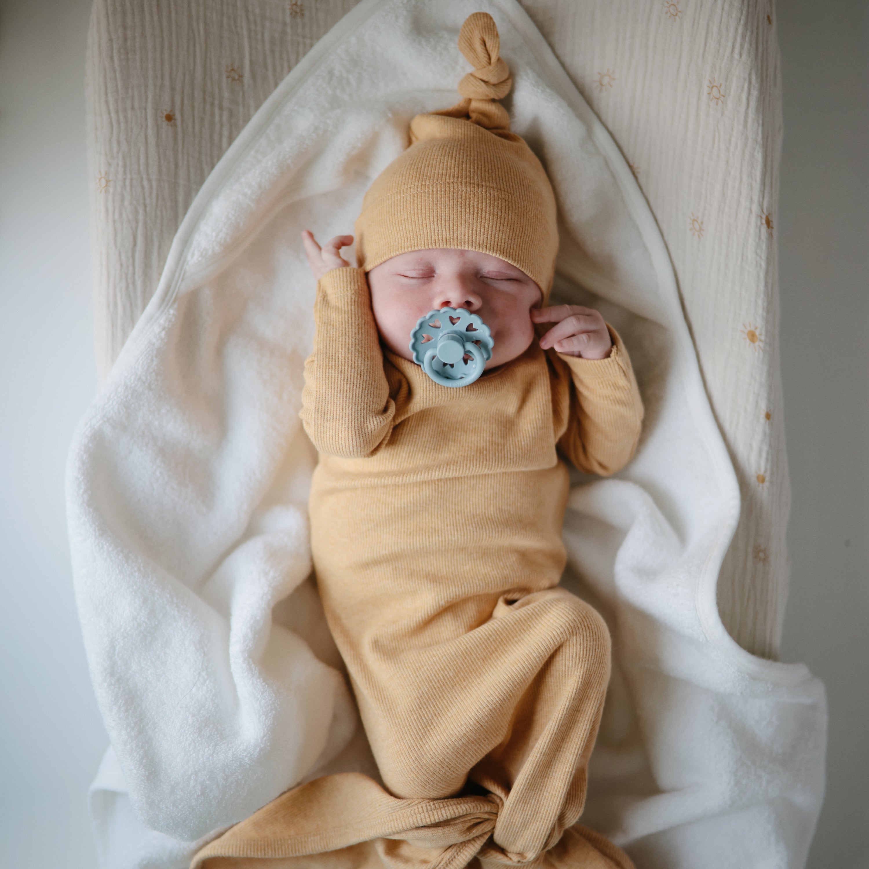 Image of Organic Cotton Baby Hooded Towel