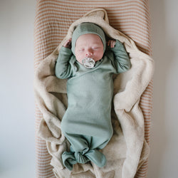 Image of Organic Cotton Baby Hooded Towel