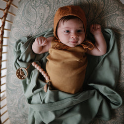 Image of Ribbed Baby Blanket