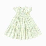 Balabala Toddler Girl Explore Style Woven One-Piece Dress