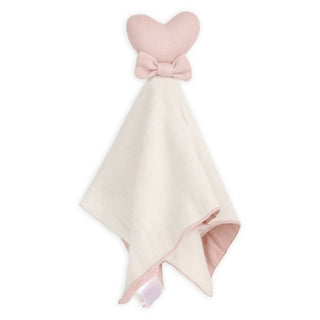 Viverano Organics - Heart - Organic Baby Lovey Security Blanket
