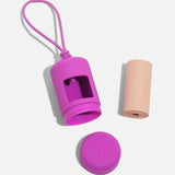 Wild One - Poop Bag Carrier Dispenser for Pets & Dogs: Blush