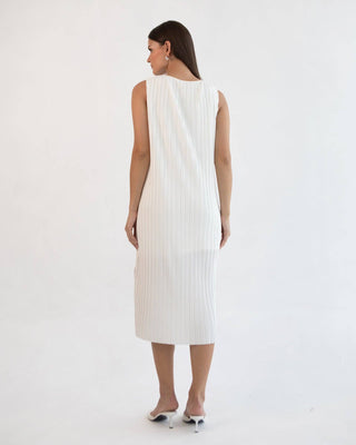 Michelle Pleat Feeding Dress