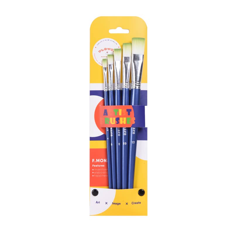 Artist Brushes Set - 5 Brush Set