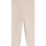 Colored Organics - Mick Seed Stitch Sweater Knit Pants - Heather Oat: 6-12M