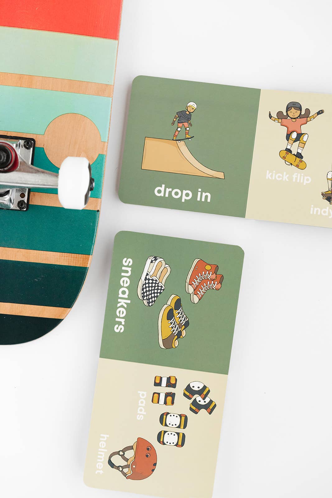Left Hand Book House - Skater Baby- Board Book