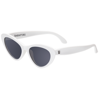 Babiators - Wicked White Kids Cat-Eye Kids Sunglasses ( UV Protection)