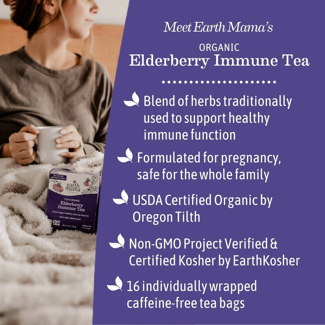 Image of Organic Elderberry Immune Tea