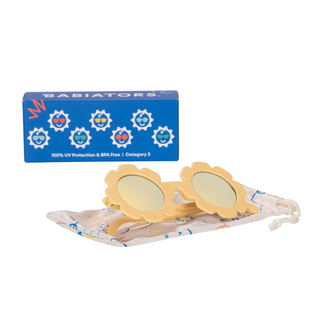 Babiators - Sun Ray Flower I Yellow Polarized Mirrored Lenses