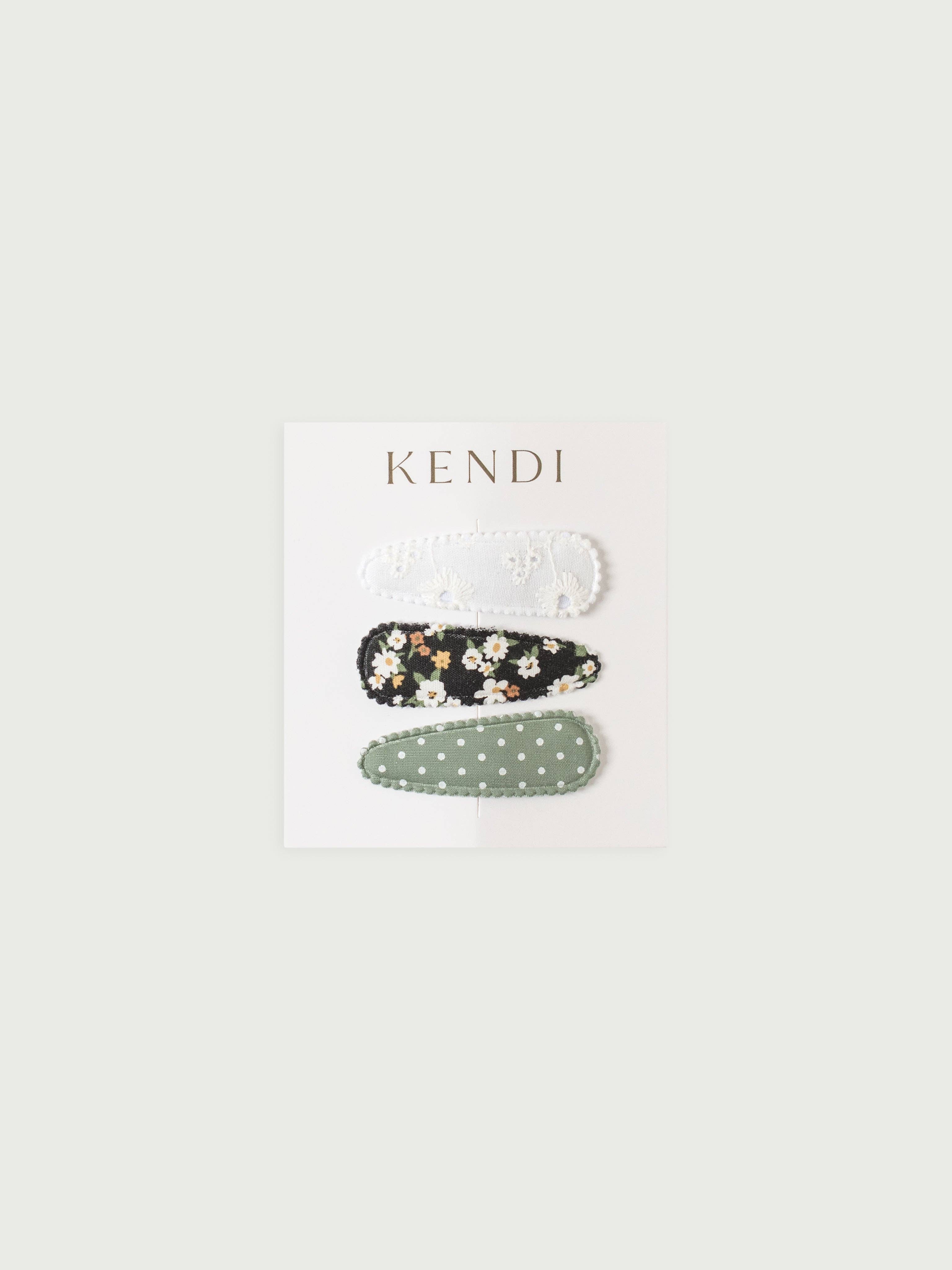 3-Pack Hair Clip Set