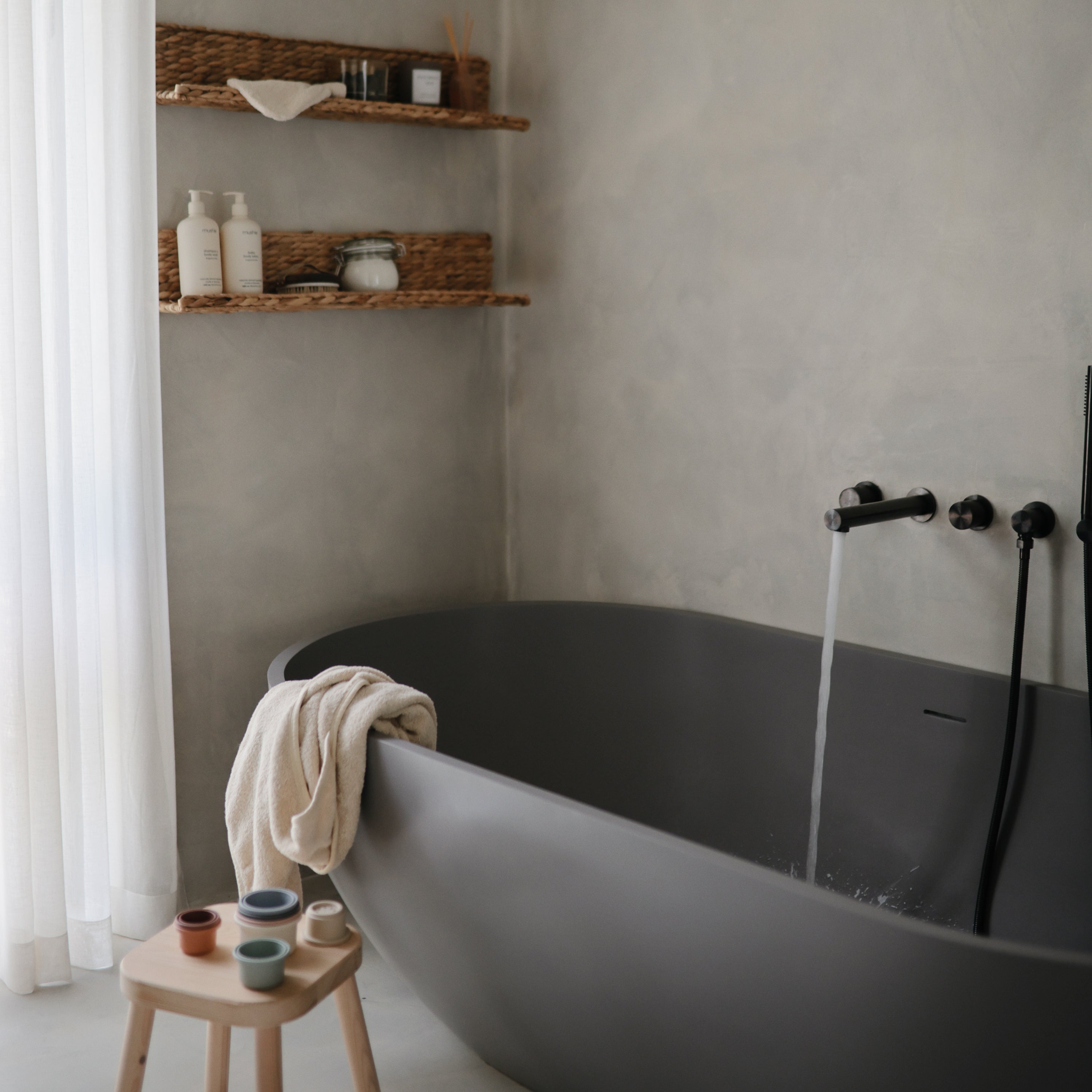 Image of Organic Cotton Baby Hooded Towel