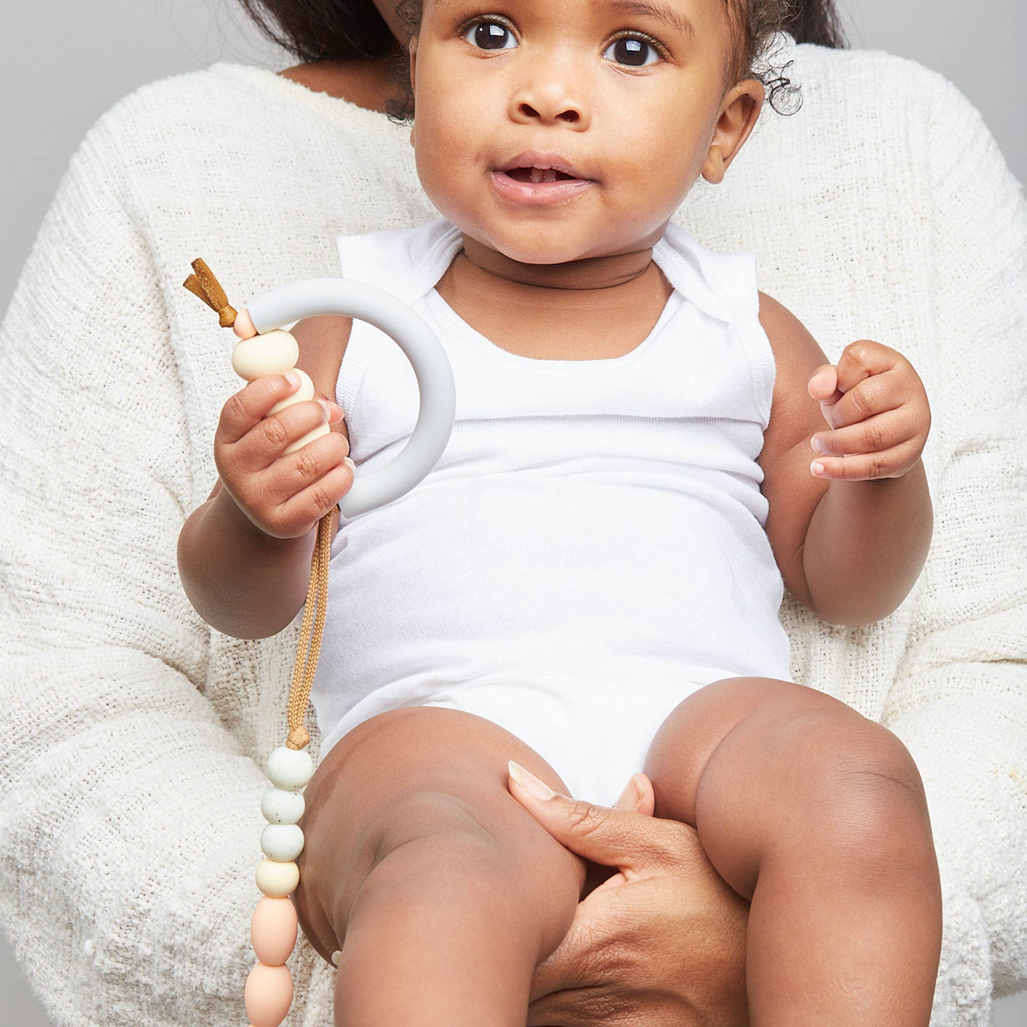 Dandelion Arch Teether + Clip Set