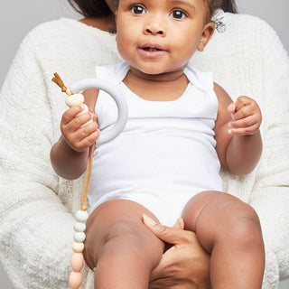 Dandelion Arch Teether + Clip Set