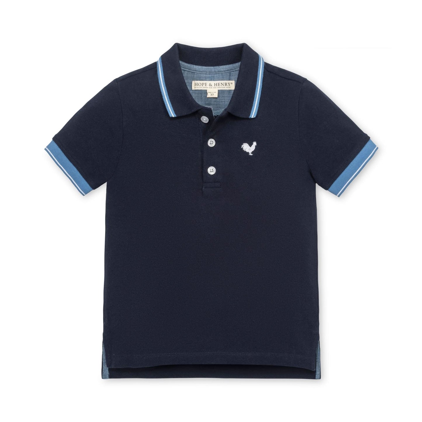 Hope and Henry - Organic Pique Polo