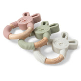 Colored Organics - KENDI Baby Bunny Teether - Pink