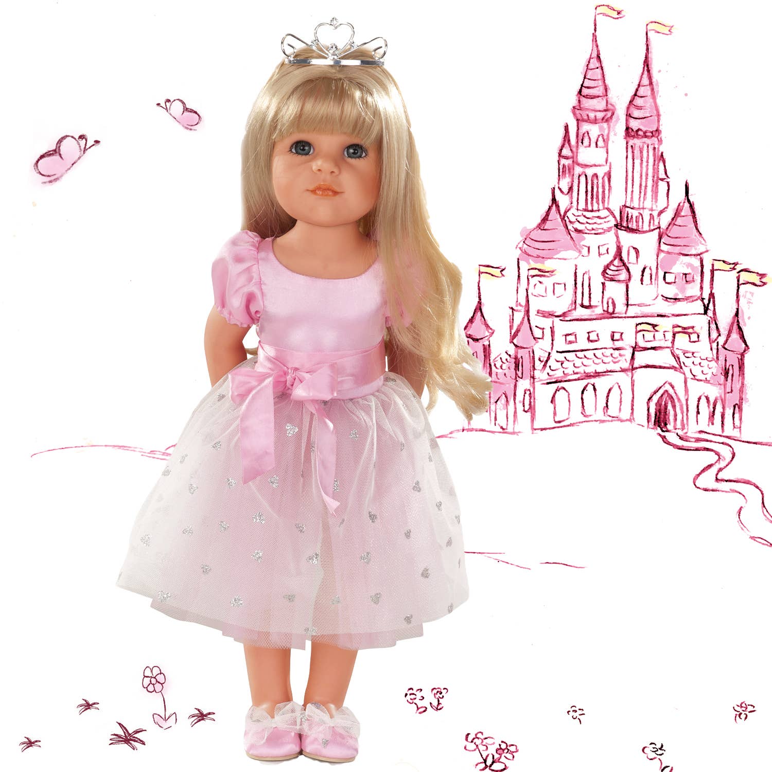 GOTZ - Hannah Princess 19.5" Blonde Poseable Doll