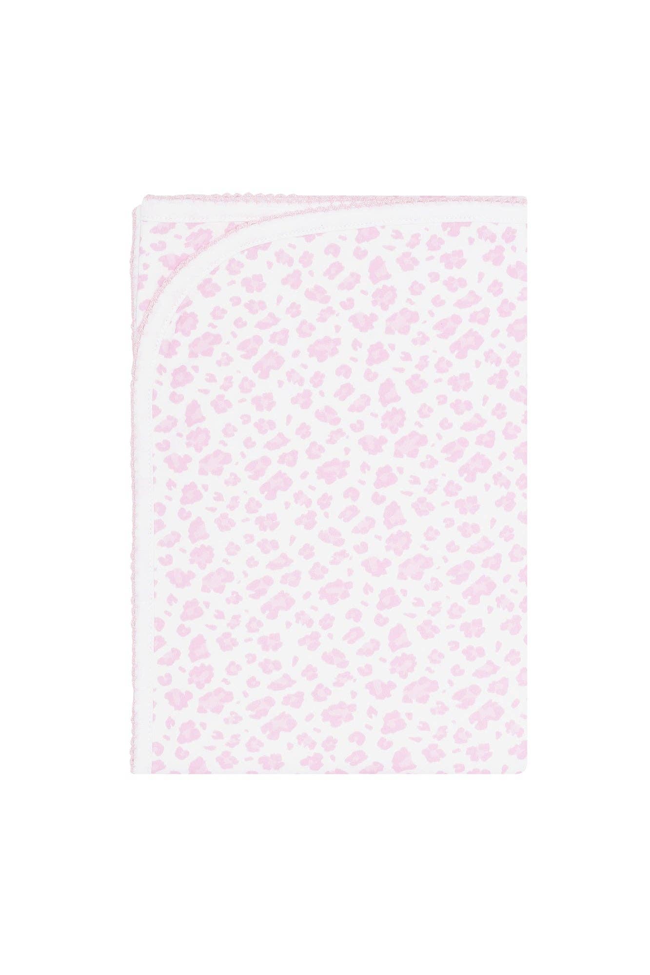 Nellapima - Pink Cheetah Print Blanket