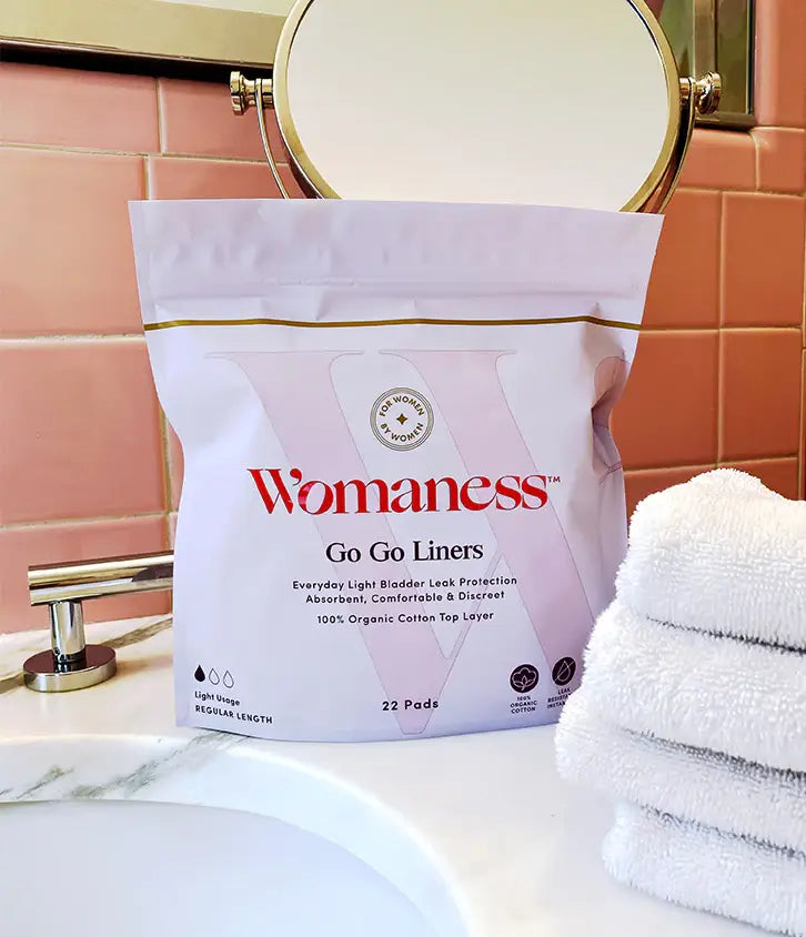 Image of Womaness - Go Go Liners - Everyday Light Protection for Incontinence: 22 liners