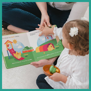 Binibi - Bilingual Music Book About Opposites: Opuestos en el parque