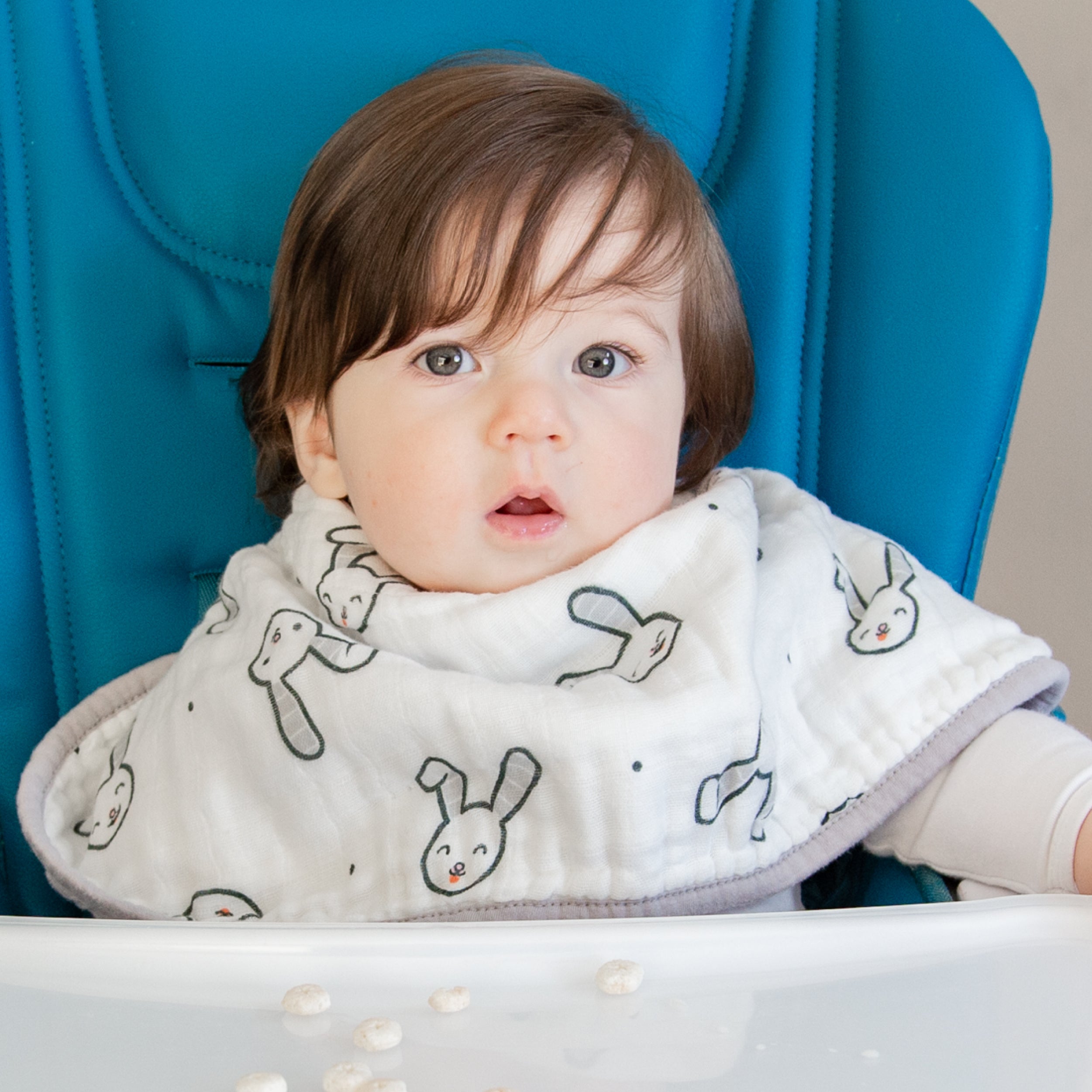 Image of 2-in-1 Non-Slip Burp Cloth and Bib