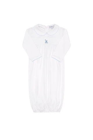 Blue Bear Embroidery Gown