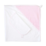 Bubble Hooded Towel - Pink