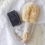 Dry Body Brush - Sustainable Body Brush, Plastic Free, Sisal Bristles, Vegan