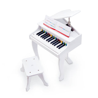 Deluxe Grand Piano, White