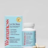 Womaness - Let Me Sleep - Natural Sleep Supplement: 30 capsules