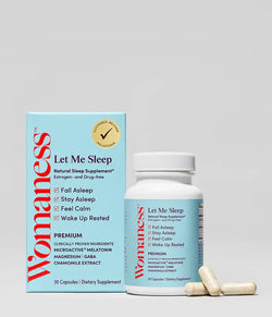 Image of Womaness - Let Me Sleep - Natural Sleep Supplement: 30 capsules