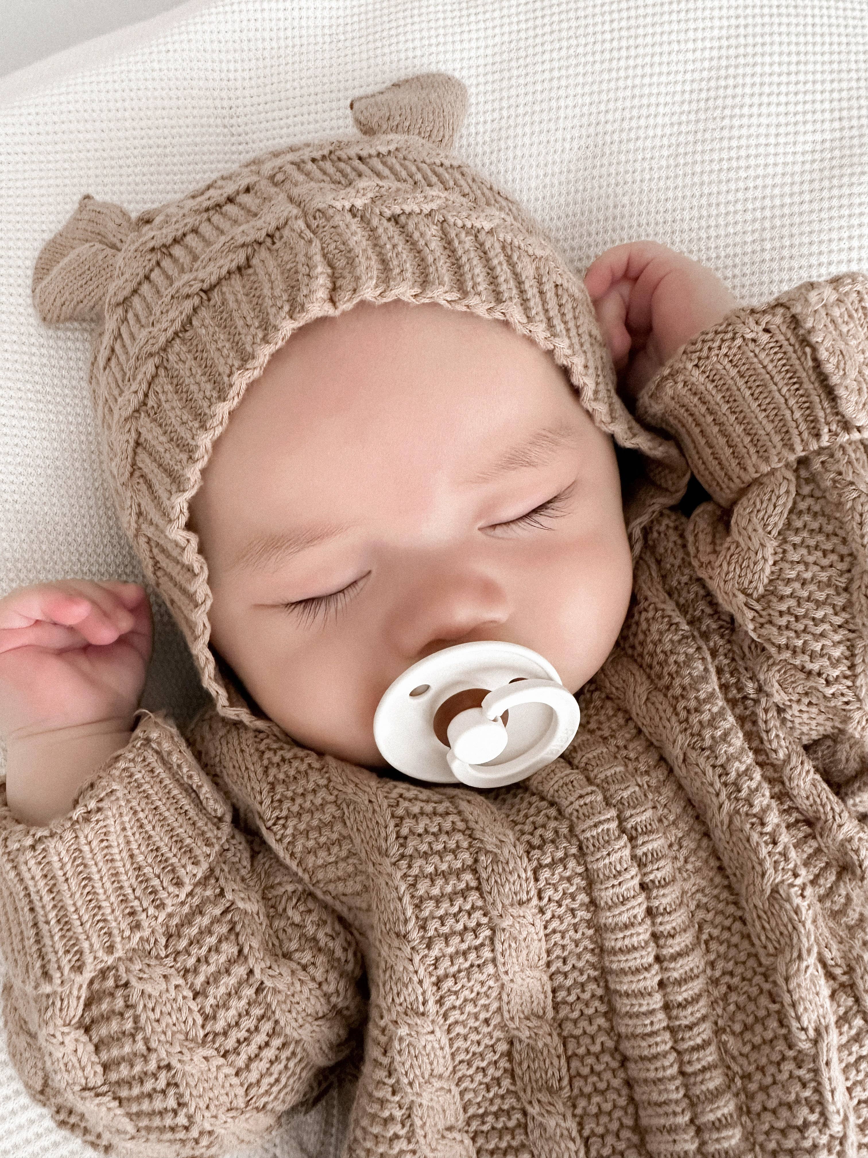 Image of Luna + Luca Baby Bear Jumpsuit