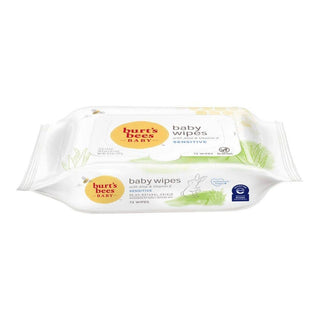 Burt's Bees - Baby Sensitive Wipes With Aloe, 72 ct