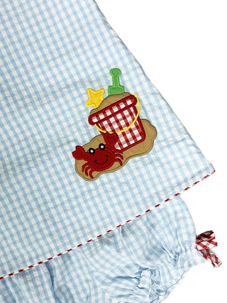 Marco and Lizzy - BABY GIRL CRABS BLOOMER SET