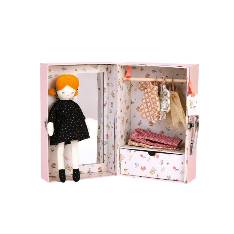MOULIN ROTY by Speedy Monkey - Suitcase - Blanche’s Wardrobe - Doll