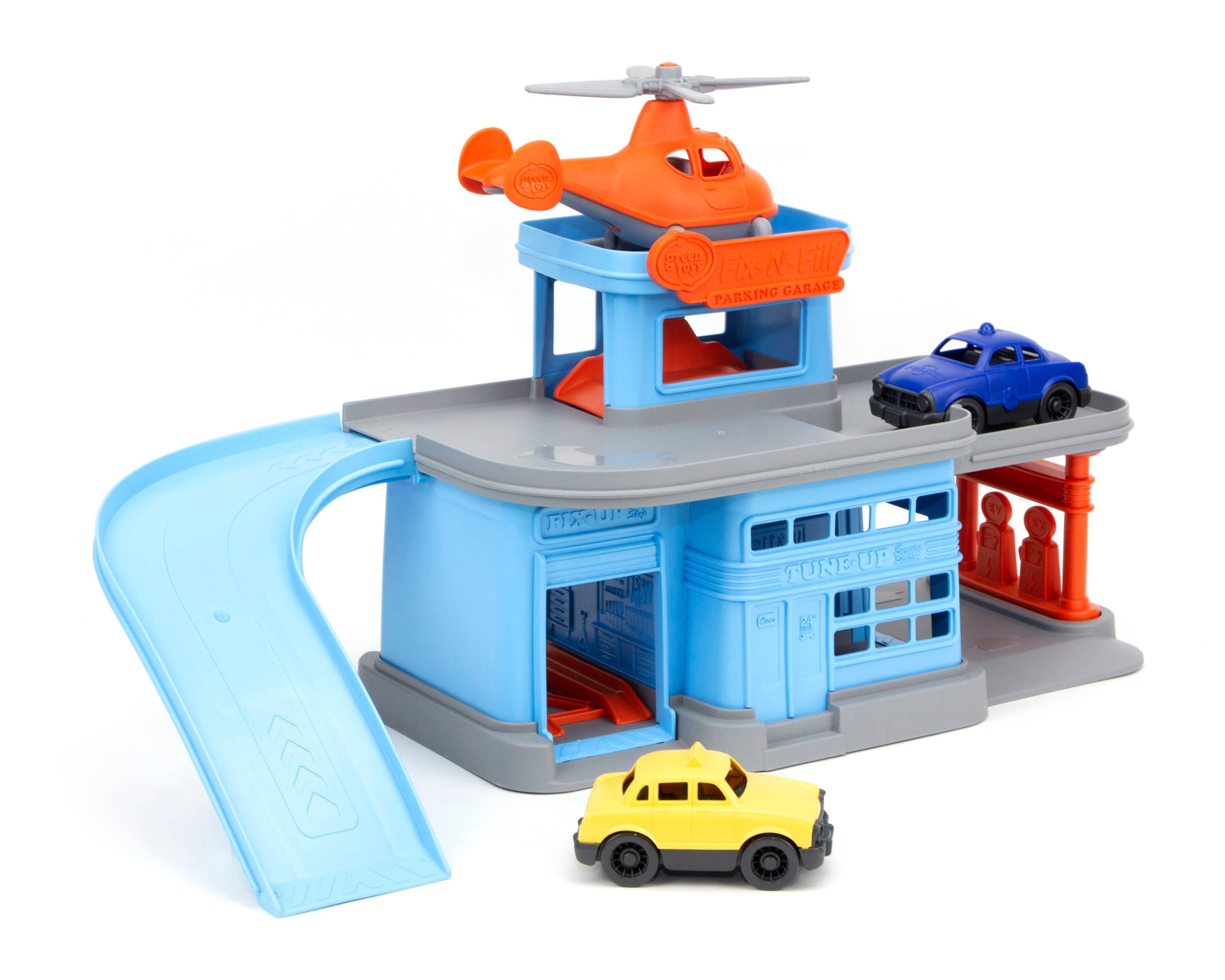 Image of Green Toys - Parking Garage