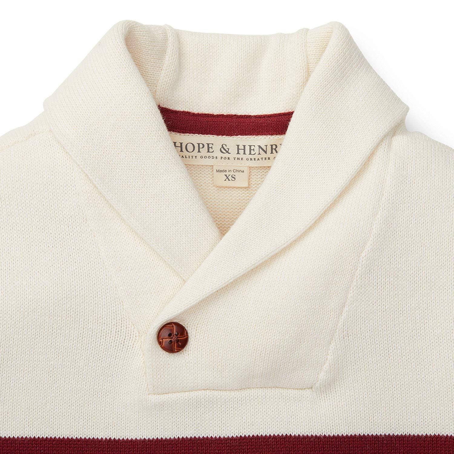 Image of Shawl Collar Organic Sweater