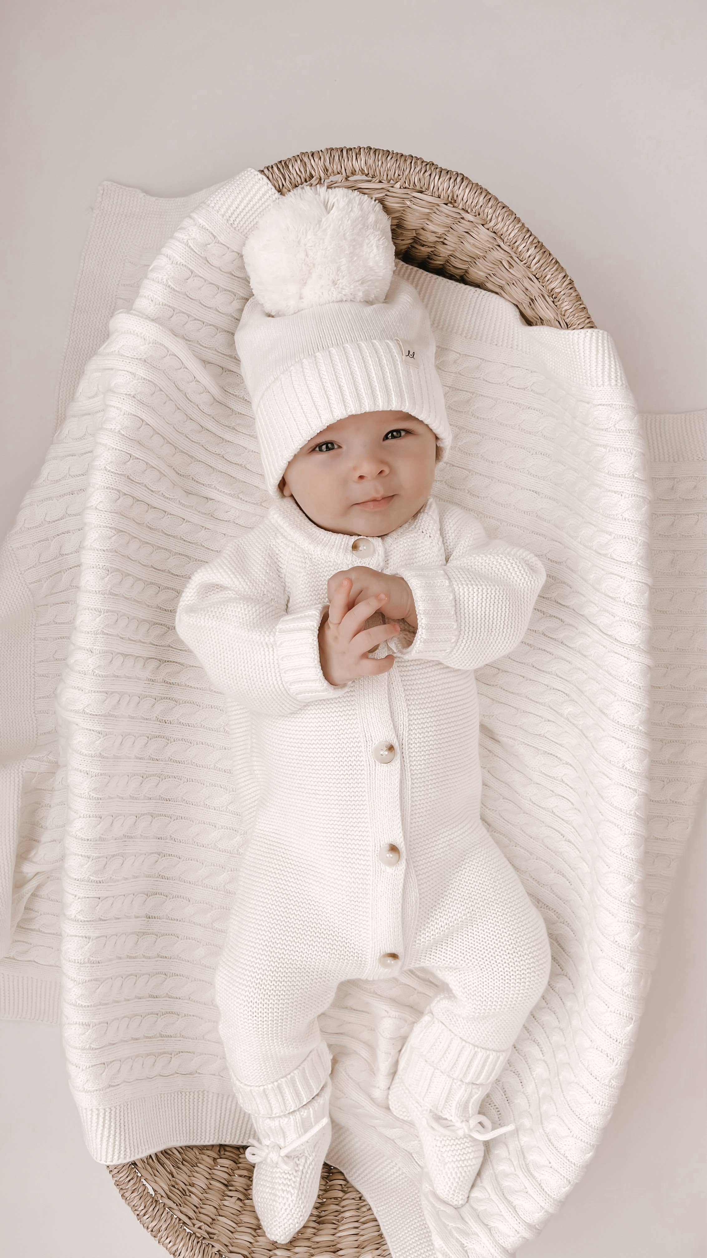 Luna + Luca Classic Purl Knit Jumpsuit