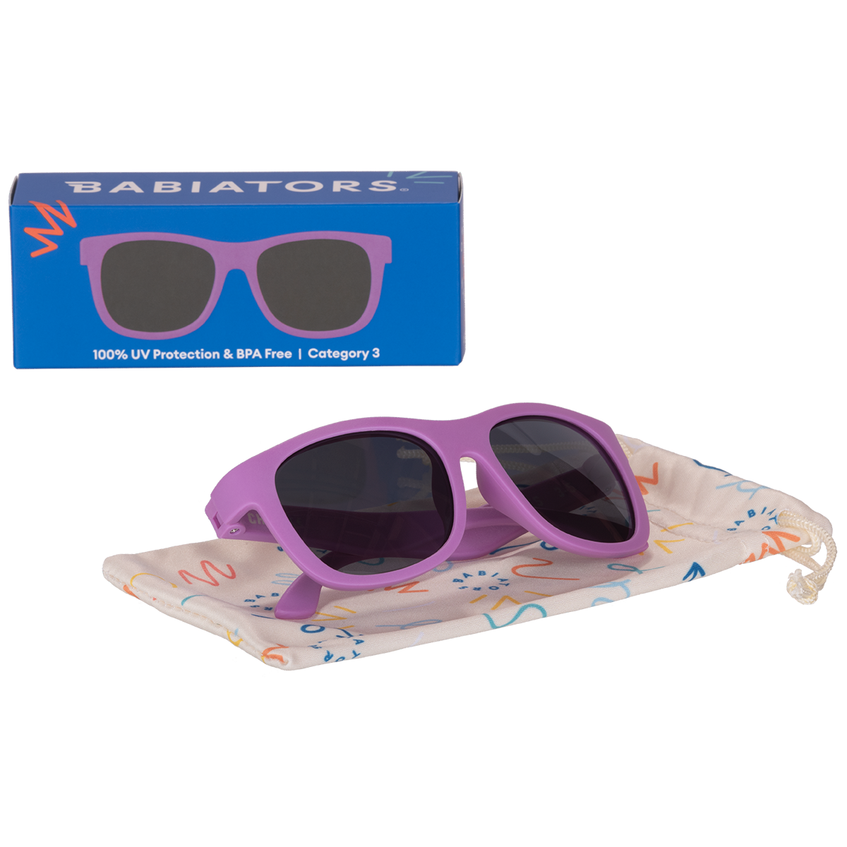 Babiators - Little Lilac Navigator Baby and Kids Sunglasses