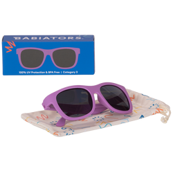 Image of Babiators - Little Lilac Navigator Baby and Kids Sunglasses